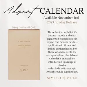Seint Advent Calendar UNOPENED
